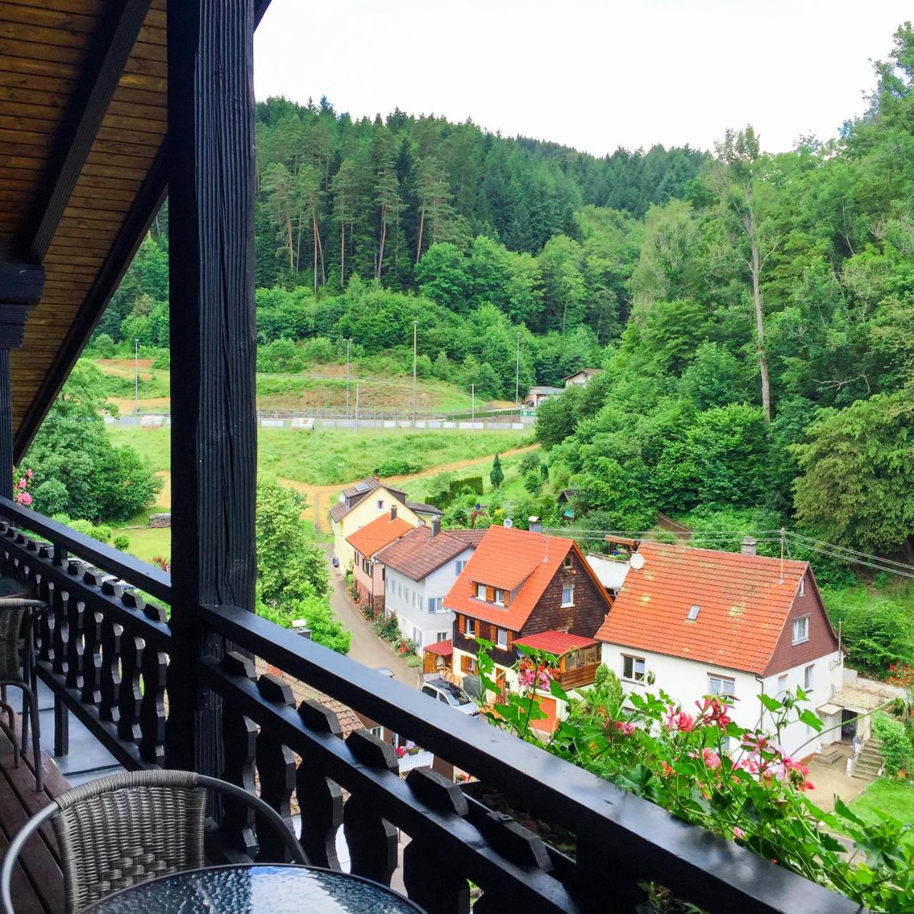 Kraehenbad Hotel Альпирсбах Экстерьер фото